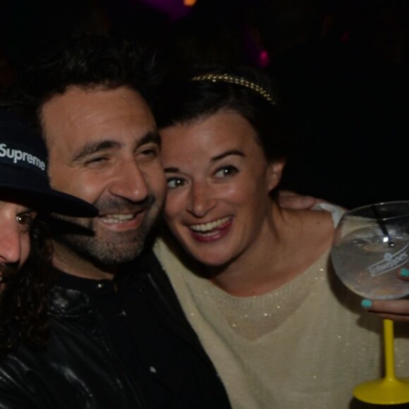 Exclusif - Daphné Bürki, Gunther Love, Mathieu Madénian - Soirée à la Villa Schweppes de Cannes lors du du 69ème Festival International du Film de Cannes le 14 mai 2016. © Veeren/Bestimage