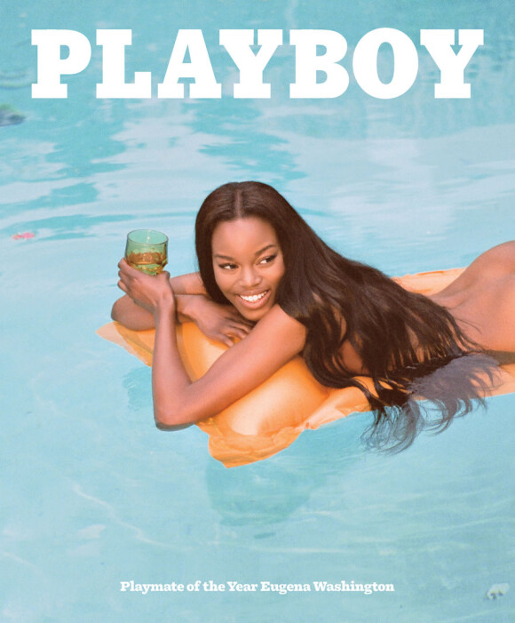 Eugena Washington, nommée Playmate de l'année 2016, apparaît en couverture du nouveau numéro du magazine Playboy.