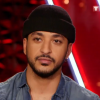 Slimane lors de la finale de "The Voice 5", sur TF1, le samedi 14 mai 2016