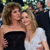 Vanessa Paradis et Valeria Golino - Montée des marches du film "The Last Face" lors du 69e Festival International du Film de Cannes. Le 20 mai 2016. © Giancarlo Gorassini/Bestimage