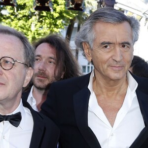 Bernard-Henri Lévy avec l'équipe de Peshmerga, Mustapha Ali Jaafar, Serwan Sabir Barzani, Camille Lotteau, François Margolin, Gilles Hertzog - Montée des marches du film "The Last Face" lors du 69ème Festival International du Film de Cannes. Le 20 mai 2016. © Olivier Borde-Cyril Moreau/Bestimage