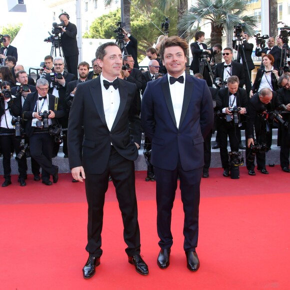 Kev Adams et Gad Elmaleh - Montée des marches du film "Elle" lors du 69e Festival International du Film de Cannes. Le 21 mai 2016. © Olivier Borde-Cyril Moreau/Bestimage