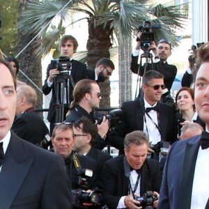 Kev Adams et Gad Elmaleh - Montée des marches du film "Elle" lors du 69e Festival International du Film de Cannes. Le 21 mai 2016. © Olivier Borde-Cyril Moreau/Bestimage