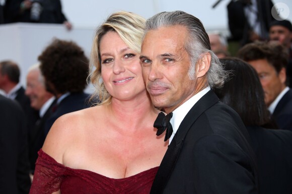 Paul Belmondo (habillé en Lanvin) et sa femme Luana - Montée de la cérémonie de clôture du 69ème Festival International du Film de Cannes. Le 22 mai 2016. © Olivier Borde-Cyril Moreau/Bestimage