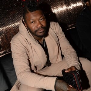 Exclusif - Djibril Cissé - Défilé "Trash by Mille" au Vip Room à Paris le 3 mai 2016. © Rachid Bellak/Bestimage