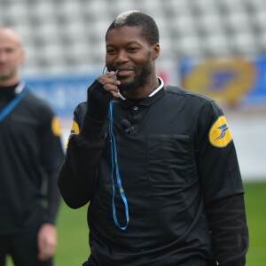 Djibril Cissé - Journées Nationales de l'arbitrage "tous arbitre" au stade Jean Bouin le 21 octobre 2015.