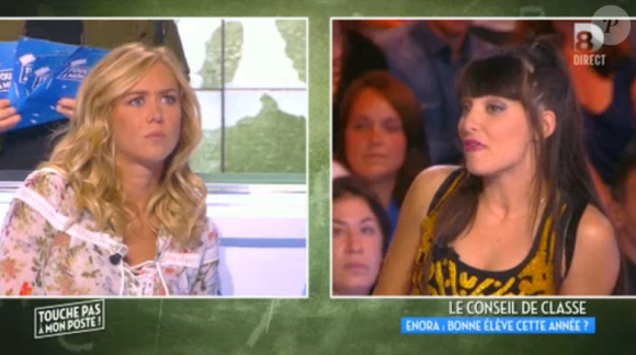 Erika Moulet donne son avis sur Enora Malagré et règle ses comptes, dans TPMP, le 23/05/16