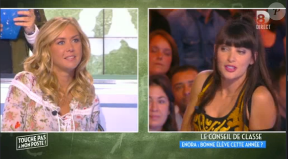 Erika Moulet donne son avis sur Enora Malagré et règle ses comptes, dans TPMP, le 23/05/16