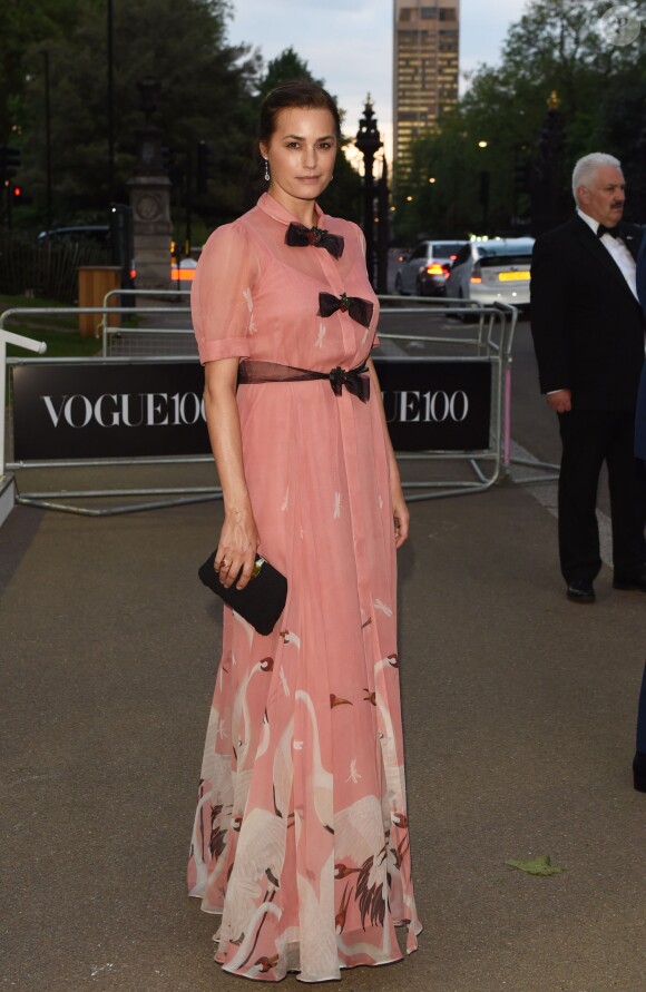 Yasmin Le Bon - Arrivées des people au dîner de gala de "The Vogue 100" à Hyde Park, Londres le 23 mai 2016