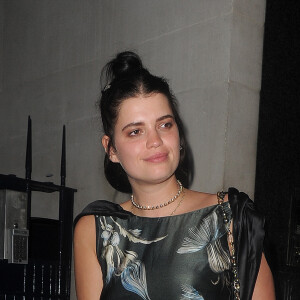  Pixie Geldof quitte la soirée du dîner de gala de "The Vogue 100", tenue au Tramp Nightclub à Londres, le 23 mai 2016. 