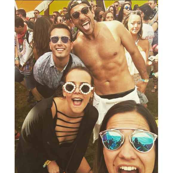 Pauline Ducruet lors du festival de Coachella en avril 2016, photo Instagram.