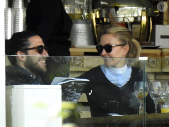 Marta Ortega et Carlos Torretta au Longines Global Champions Tour à Madrid, le 20 mai 2016.
