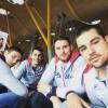 Victor Gutiérrez et son équipe en compétition en France, sur Instagram. Mai 2016
