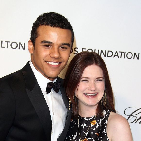 Jacob Artist, Bonnie Wright à Los Angeles le 24 février 2013