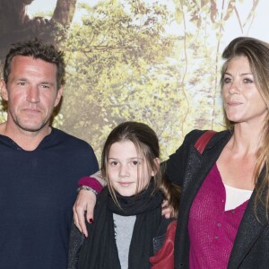 Benjamin Castaldi et sa compagne Aurora Aleman - Avant-première du film "Le livre de la jungle" au cinéma Pathé Beaugrenelle à Paris, le 11 avril 2016. © Olivier Borde/Bestimage