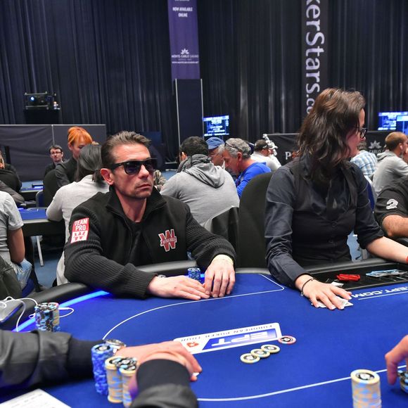 Kool Shen lors de la seconde journée du "PokerStars and Monte-Carlo® Casino European Poker Tour Grand Final" à Monaco le 2 mai 2016. © Bruno Bebert / Bestimage