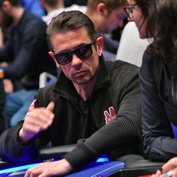 Kool Shen (Bruno Lopes) lors de la seconde journée du "PokerStars and Monte-Carlo® Casino European Poker Tour Grand Final" à Monaco le 2 mai 2016. © Bruno Bebert / Bestimage