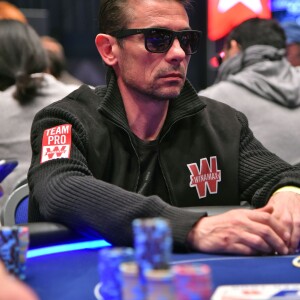 Le chanteur Kool Shen (Bruno Lopes) lors de la seconde journée du "PokerStars and Monte-Carlo® Casino European Poker Tour Grand Final" à Monaco le 2 mai 2016. © Bruno Bebert / Bestimage