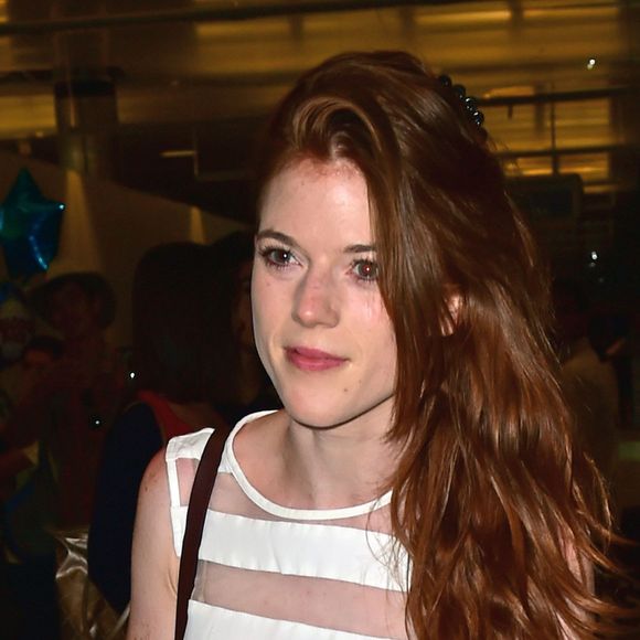 Rose Leslie à l'aéroport de Los Angeles le 23 juillet 2014