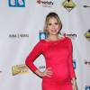 Ashley Jones (enceinte)  lors de la soirée "Milk + Bookies" à Los Angeles le 17 Avril 2016. © AdMedia via ZUMA Wire / Bestimage