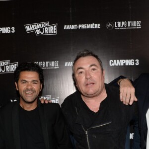 Exclusif - Antoine Duléry, Jamel Debbouze, Fabien Onteniente et Franck Dubosc - Avant-première du film Camping 3 dans le cadre du Marrakech du rire à Marrakech le 3 juin 2016. © Rachid Bellak / Bestimage