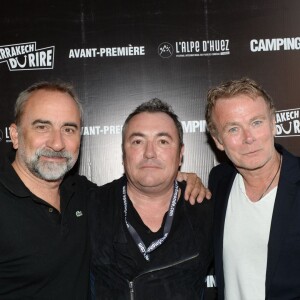 Exclusif - Antoine Duléry, Fabien Onteniente et Franck Dubosc - Avant-première du film Camping 3 dans le cadre du Marrakech du rire à Marrakech le 3 juin 2016. © Rachid Bellak / Bestimage