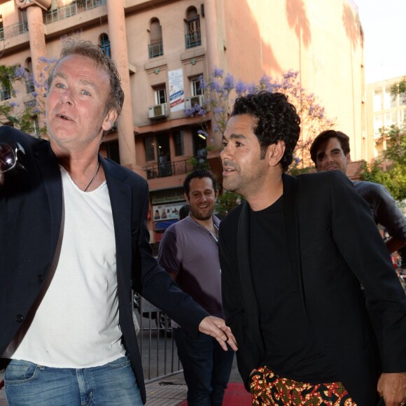 Exclusif - Franck Dubosc et Jamel Debbouze - Avant-première du film Camping 3 dans le cadre du Marrakech du rire à Marrakech le 3 juin 2016. © Rachid Bellak / Bestimage