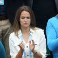 Kim Sears (femme de Andy Murray) dans les tribunes de la finale homme des internationaux de France de Roland-Garros à Paris le 5 juin 2016. © Moreau-Jacovides / Bestimage