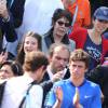 Maïwenn et la chanteuse Dani dans les tribunes de la finale homme des internationaux de France de Roland-Garros à Paris le 5 juin 2016. © Moreau-Jacovides / Bestimage