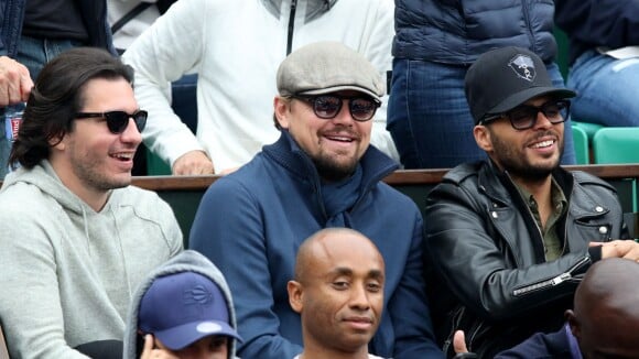 Leonardo DiCaprio, Hilary Swank et Jean-Paul Belmondo... Les stars à Roland-Garros