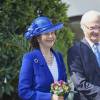 Le roi Carl XVI Gustaf de Suède et la reine Silvia se sont déplacés le 6 juin 2016 au château de Sofiero pour commémorer ses 150 ans, le jour de la Fête nationale suédoise.