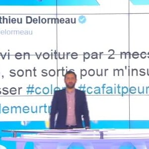 Cyril Hanouna revient sur l'agression de Matthieu Delormeau, dans "TPMP", lundi 6 juin 2016, sur D8