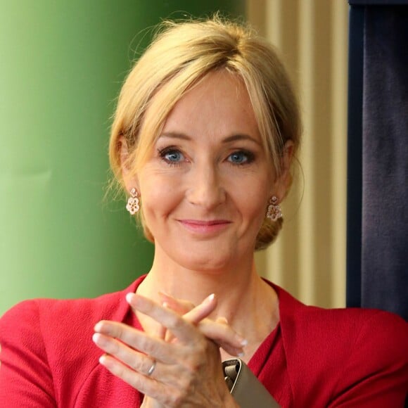 JK Rowling à Edimbourg, le 8 octobre 2013.