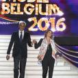 Satya Oblette (ou Satya Oblet) et Ingrid Chauvin à l'Election Top Model Belgium 2016 au Lido à Paris le 24 janvier 2016. © Philippe Doignon/Bestimage