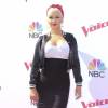 Christina Aguilera à la journée de charité Karaoke 'The Voice' à Sunset Hyde Kitchen à Hollywood, le 21 avril 2016