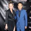 John Legend et sa femme Chrissy Teigen à la soirée 'Turn Me Loose' à New York, le 19 mai 2016