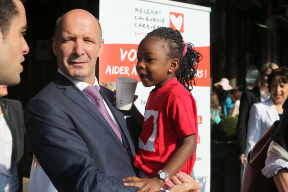 Exclusif - Christophe Laure (Directeur Général de l'hôtel Intercontinental Paris Le Grand), Ange - Lancement de l'opération "Les petits-déjeuners du coeur" au Café de la Paix à Paris, le 07 juin 2016. © CVS/Bestimage