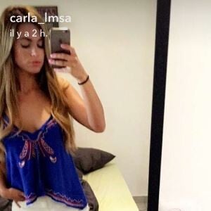 Carla des "Marseillais" sexy sur Snapchat