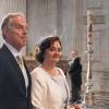 Tony Blair et sa femme Cherie à la messe en la cathédrale Saint-Paul de Londres pour le 90e anniversaire de la reine Elizabeth II, le 10 juin 2016.