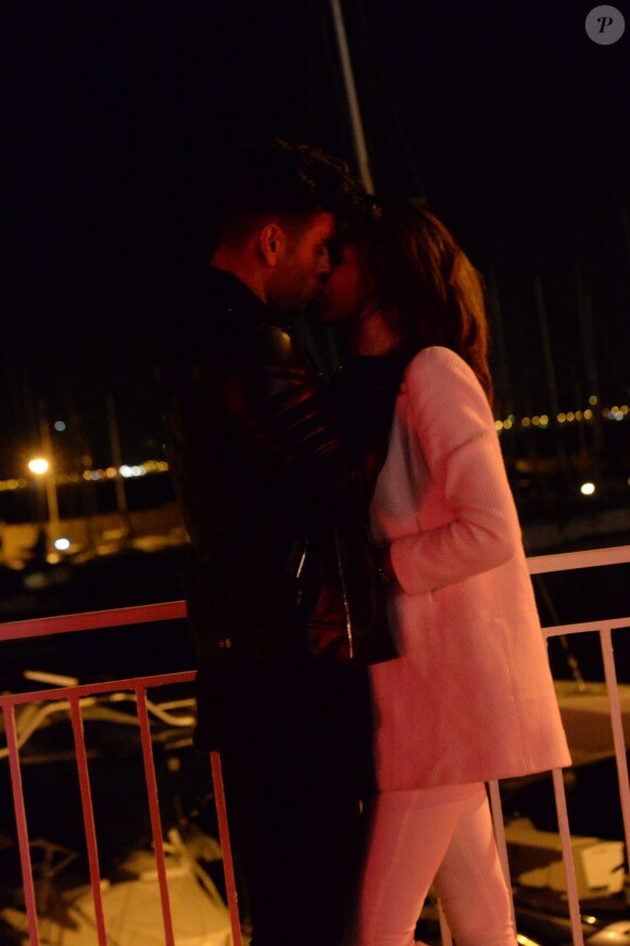 Exclusif - Ricardo et Nehuda (Les Anges 8) au nightclub le Gotha à Cannes pendant le 69 ème Festival International du Film de Cannes le 13 mai 2016