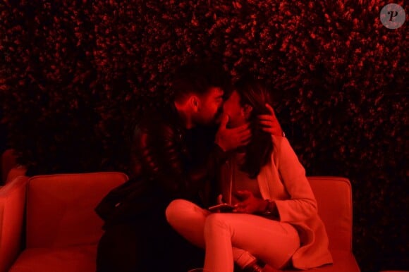 Exclusif - Ricardo et Nehuda (Les Anges 8) au nightclub le Gotha à Cannes pendant le 69 ème Festival International du Film de Cannes le 13 mai 2016