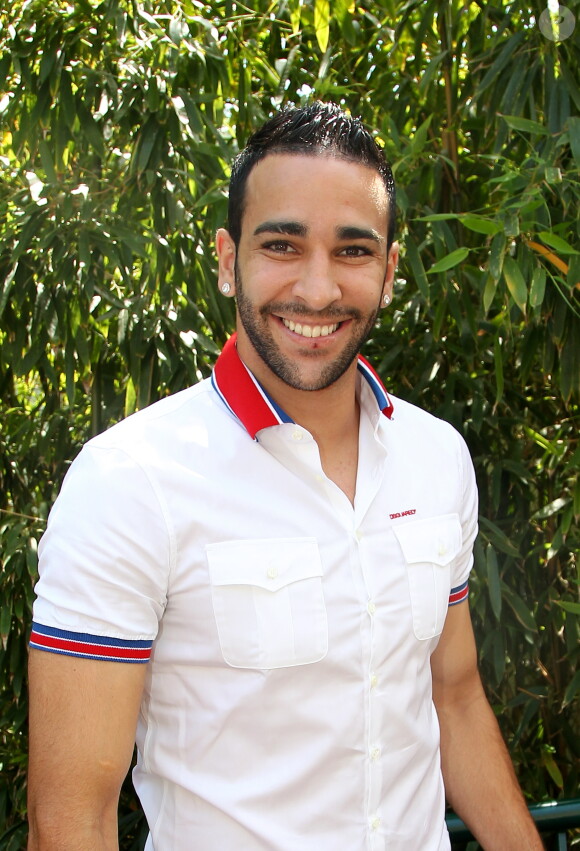 Adil Rami à Paris le 2 juin 2012 à Roland Garros