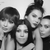 Kylie Jenner, Kourtney Kardashian, Kendall Jenner, Kim et Khloé Kardashian. Photo publiée le 3 novembre 2015.