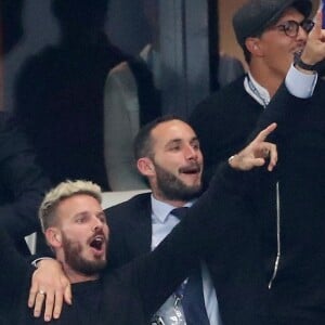 Matt Pokora (M. Pokora) au match de l'Euro 2016 France-Albanie au Stade Vélodrome à Marseille, le 15 juin 2016. © Cyril Moreau/Bestimage