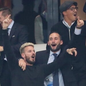 Matt Pokora (M. Pokora) au match de l'Euro 2016 France-Albanie au Stade Vélodrome à Marseille, le 15 juin 2016. © Cyril Moreau/Bestimage