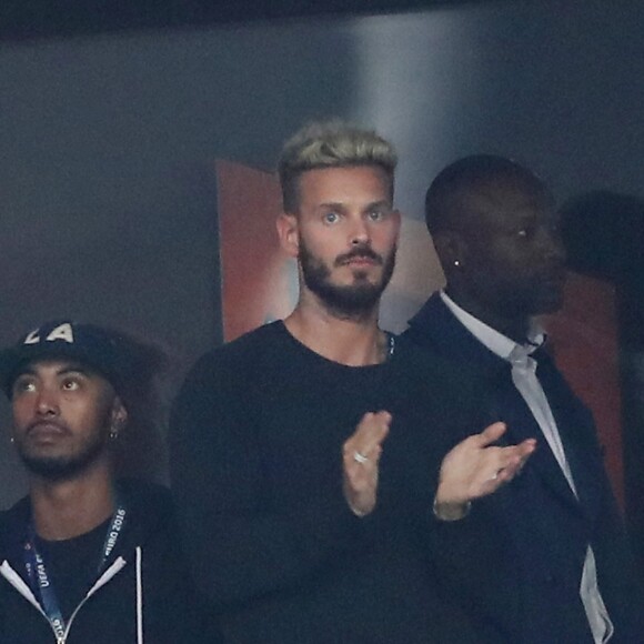 Matt Pokora (M. Pokora) au match de l'Euro 2016 France-Albanie au Stade Vélodrome à Marseille, le 15 juin 2016. © Cyril Moreau/Bestimage