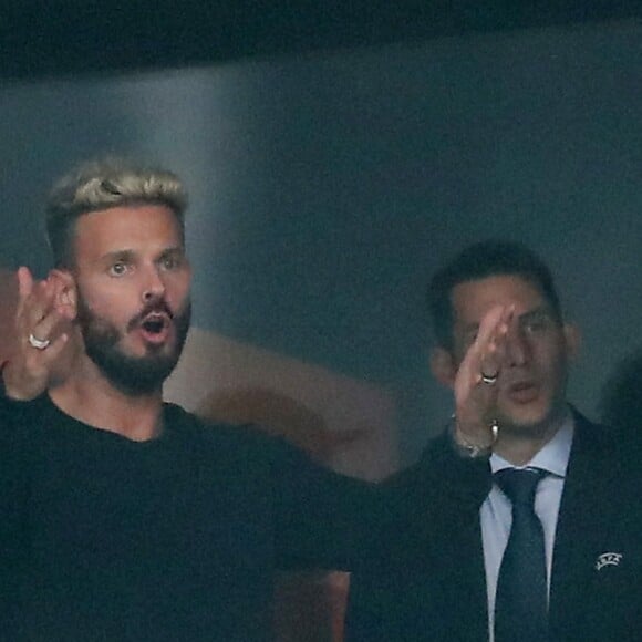 Matt Pokora (M. Pokora) au match de l'Euro 2016 France-Albanie au Stade Vélodrome à Marseille, le 15 juin 2016. © Cyril Moreau/Bestimage