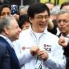 Jackie Chan et Jean Todt - Les stars du cinéma aux 24 heures du Mans le 18 juin 2016