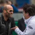 Jason Statham et Jackie Chan - Les stars du cinéma aux 24 heures du Mans le 18 juin 2016