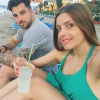 Alexia en vacances en Grèce avec son compagnon Stéphane. Juin 2016.